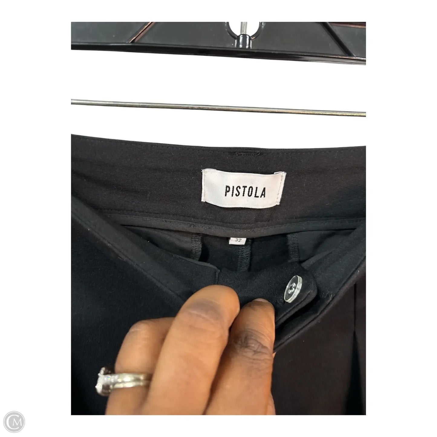 Pants Wide Leg By Pistola In Black, Size: 14