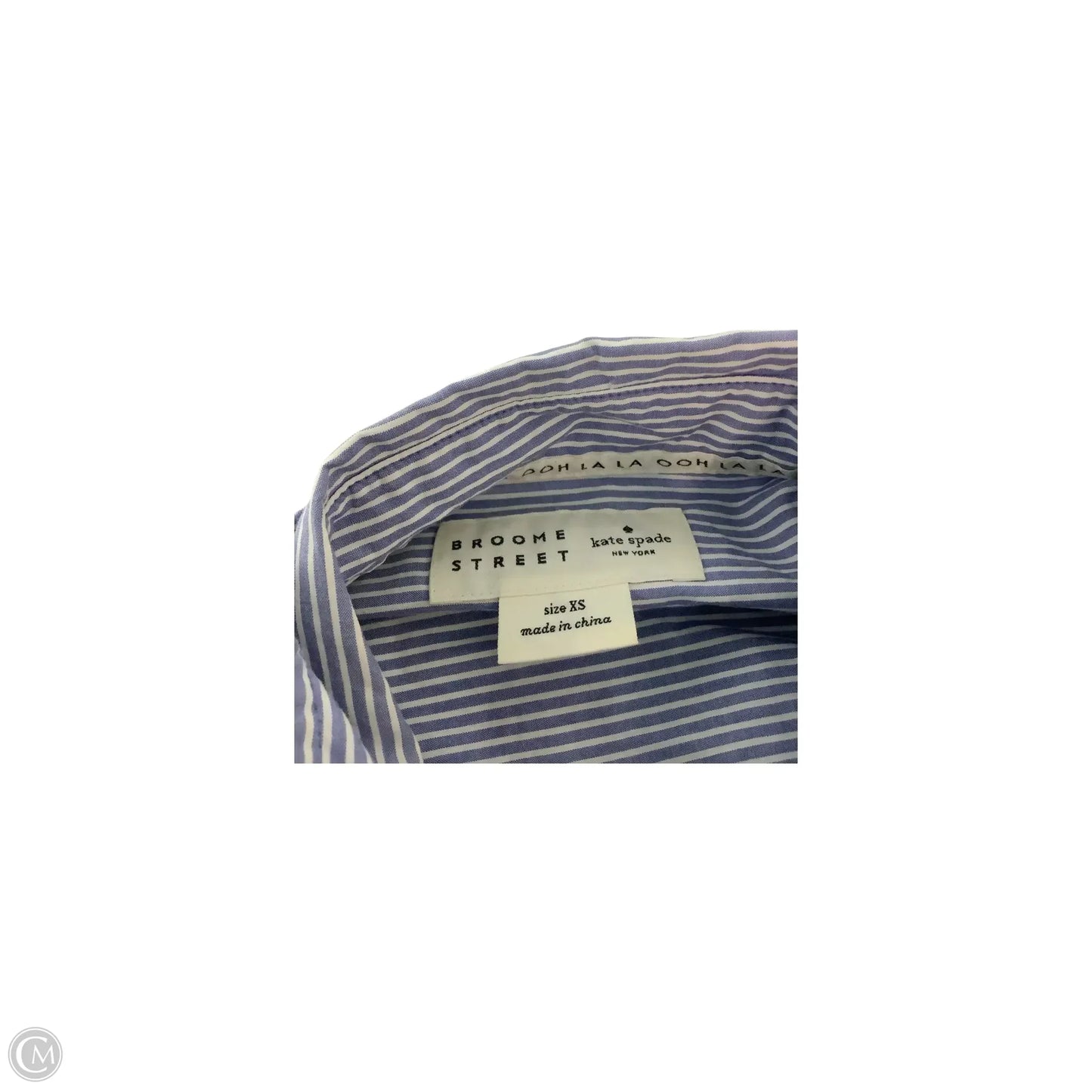 Dress Designer By Kate Spade In Striped Pattern, Size: Xs