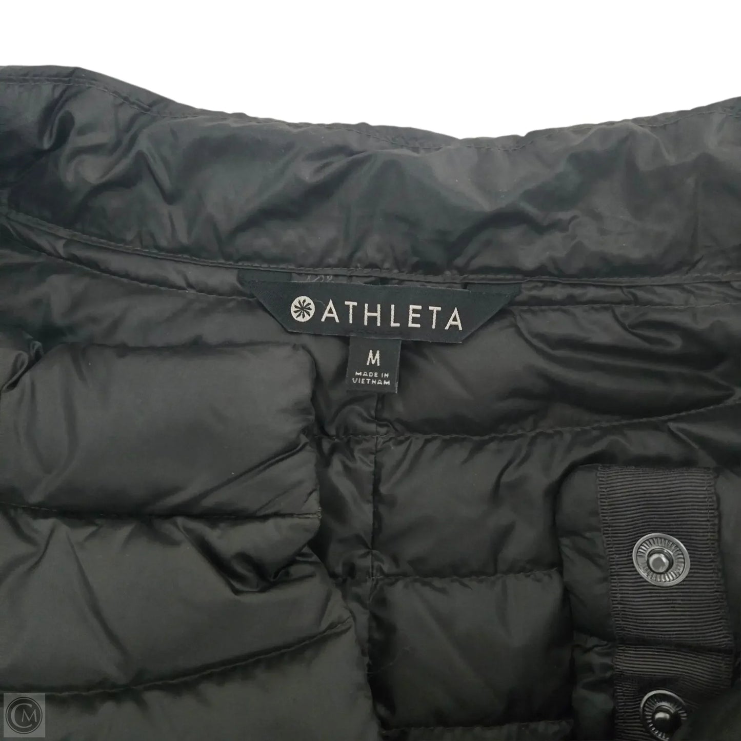 Jacket Puffer & Quilted By Athleta In Green, Size: M