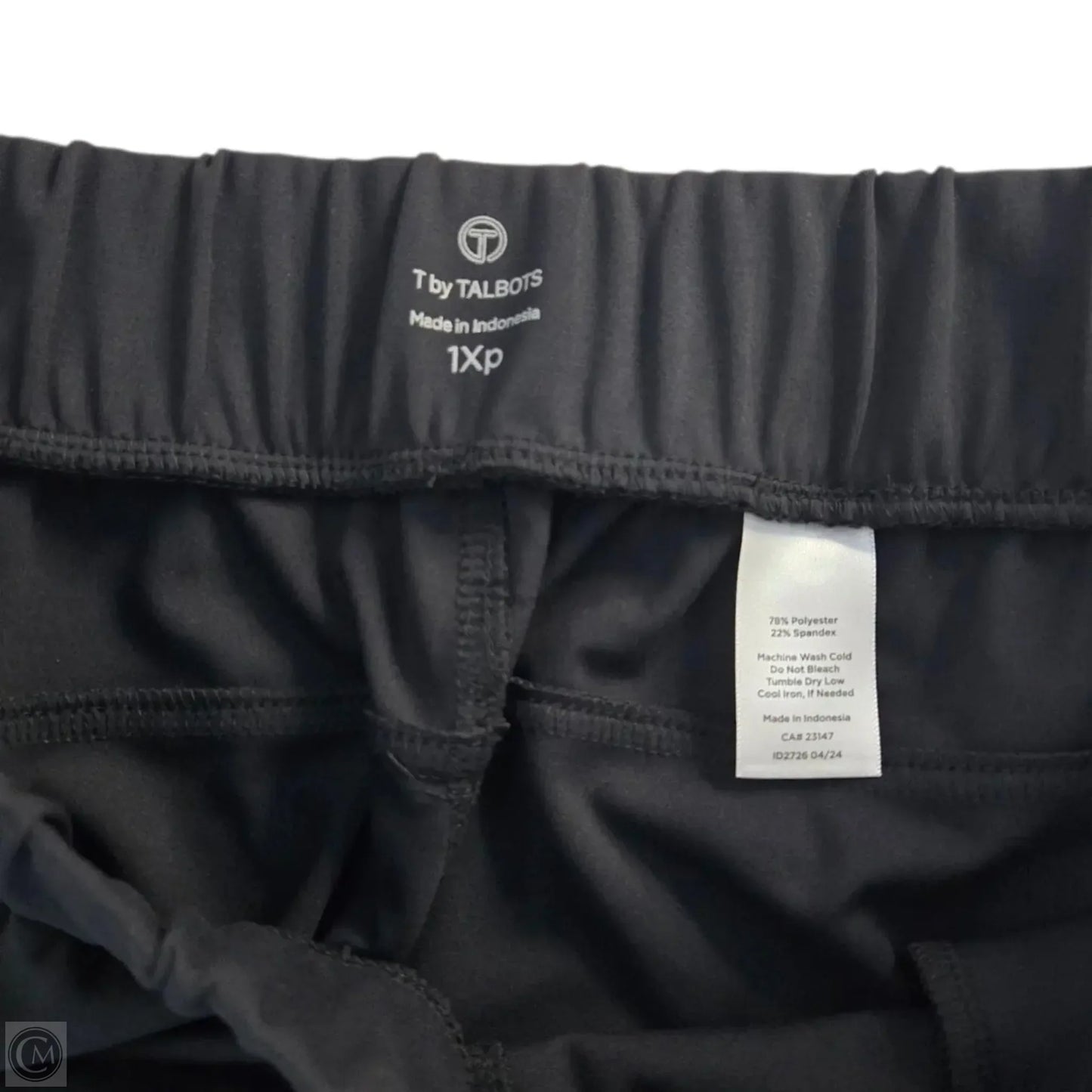 Pants Lounge By Talbots In Black, Size: 1x