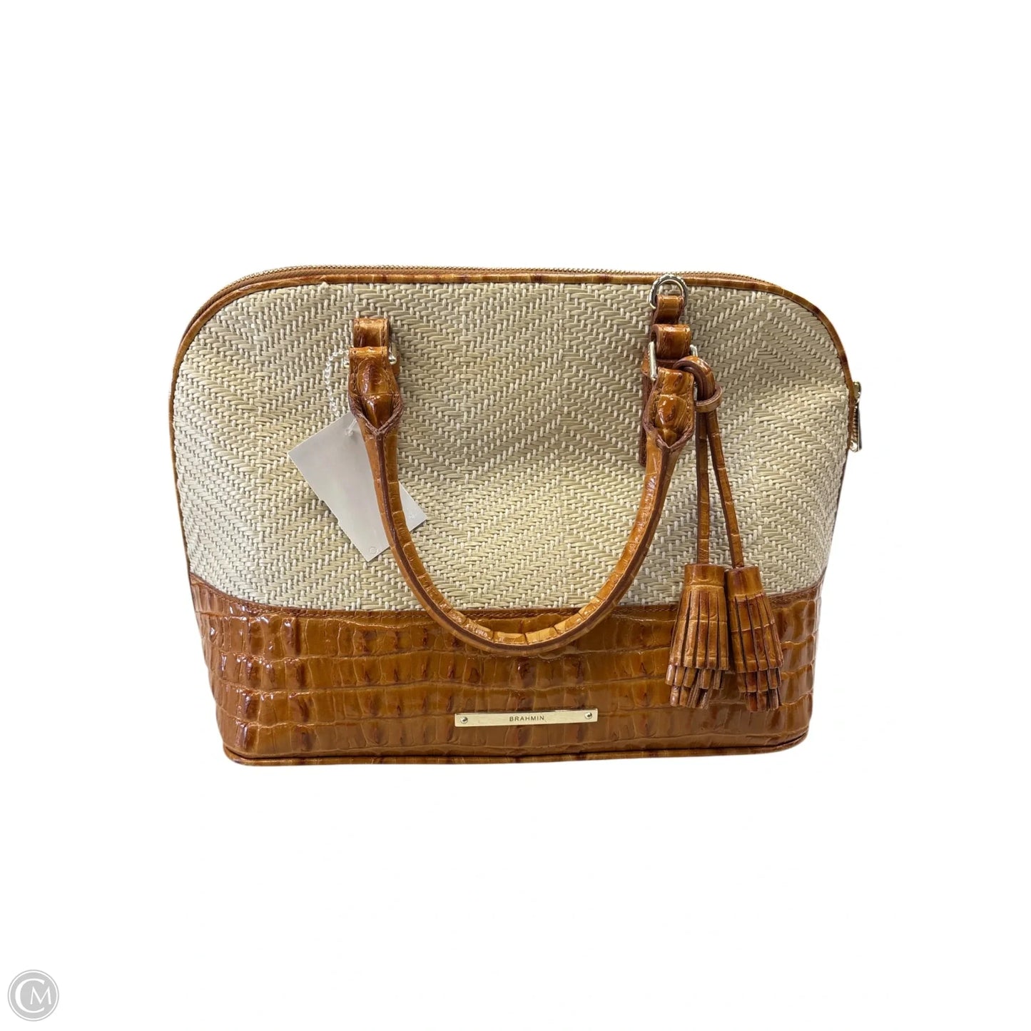 Handbag Designer By Brahmin, Size: Medium
