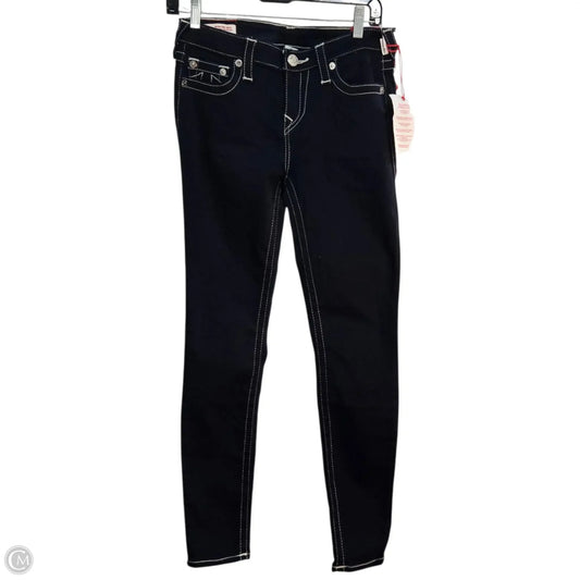 Jeans Skinny By True Religion In Blue, Size: 6