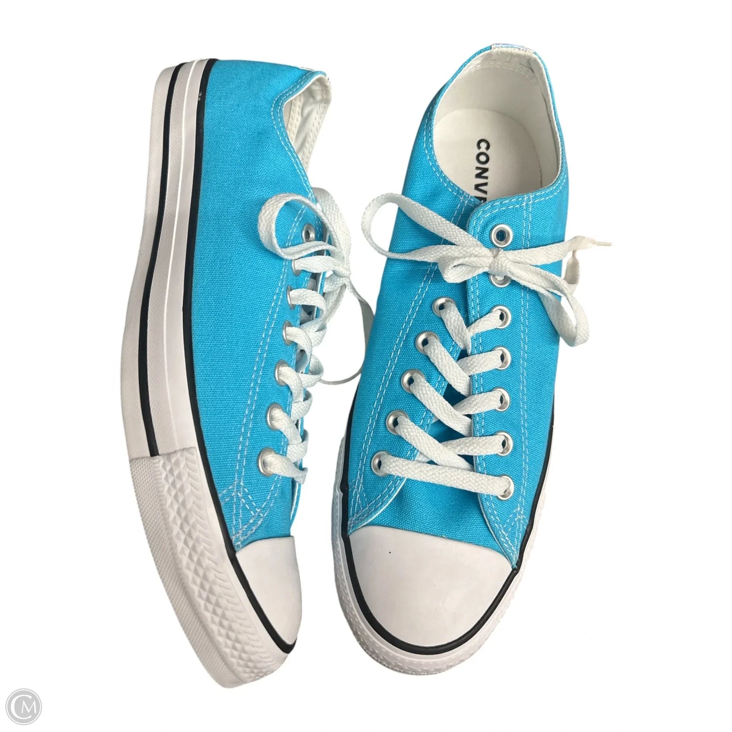 Shoes Sneakers By Converse In Aqua, Size: 12