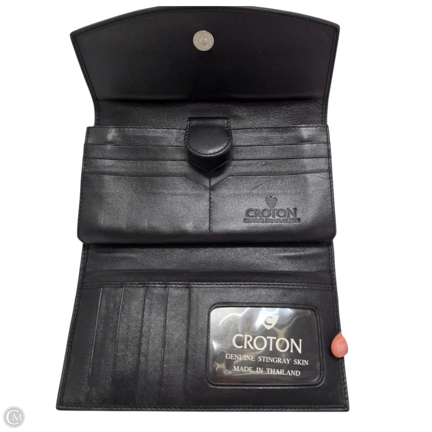 Wallet Leather By Clothes Mentor, Size: Large