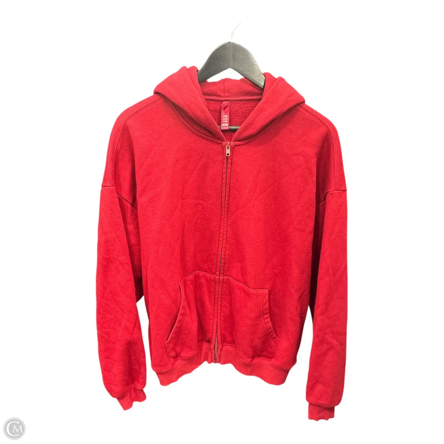 Sweatshirt Hoodie By Skims In Red, Size: Xl
