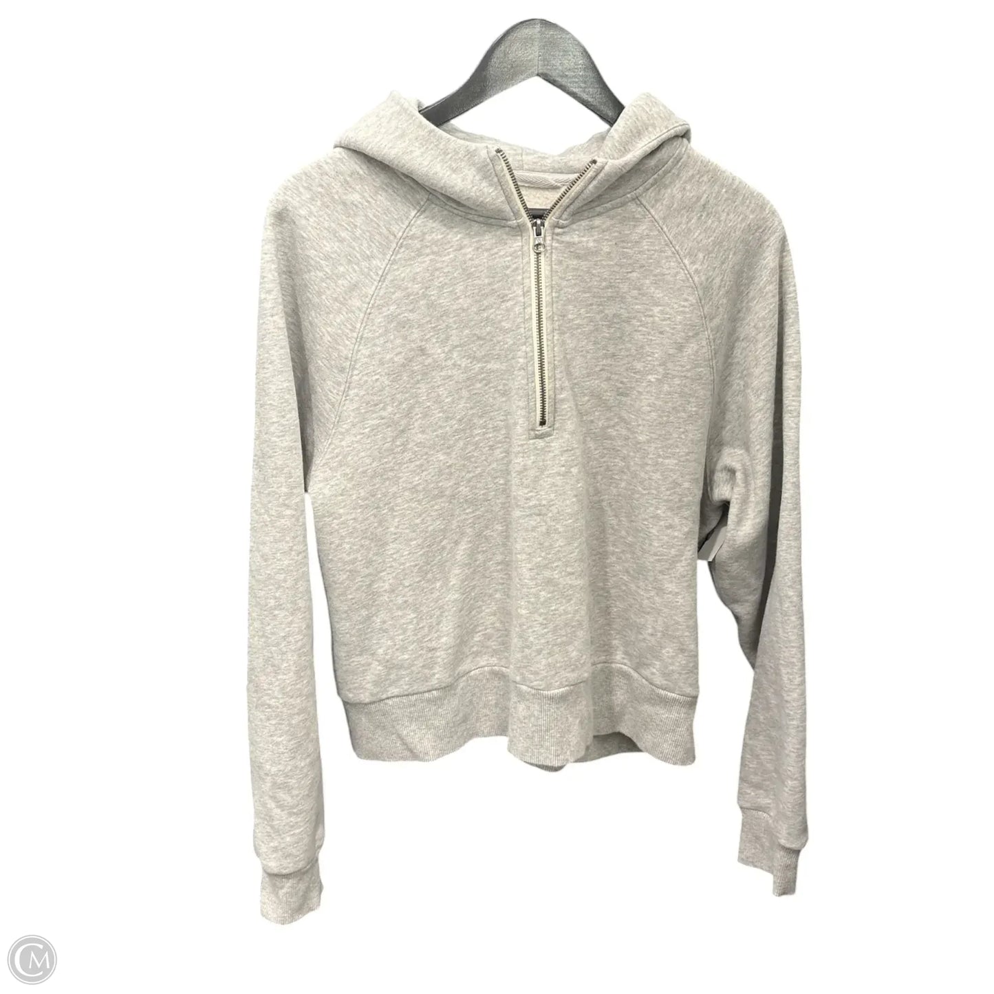 Sweatshirt Hoodie By Vuori In Grey, Size: Xl