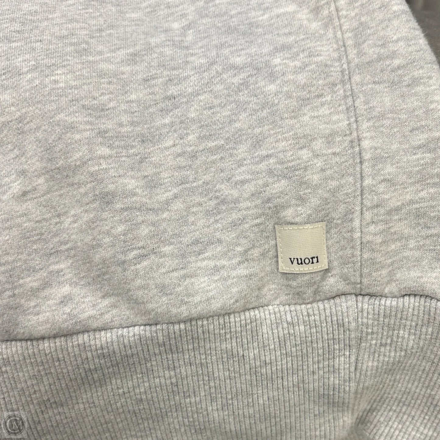 Sweatshirt Hoodie By Vuori In Grey, Size: Xl