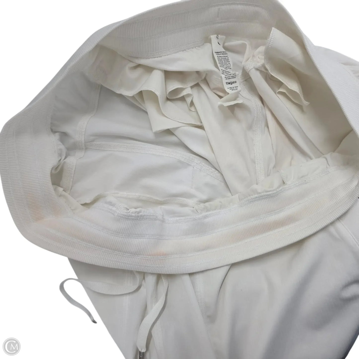Athletic Pants By Lululemon In White, Size: Xl