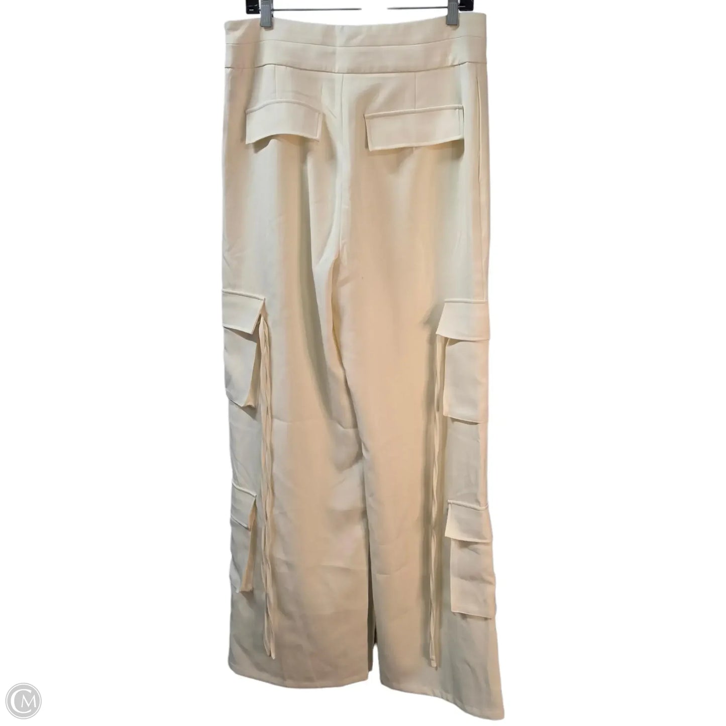 Pants Wide Leg By Fashion Nova In Cream, Size: Xl