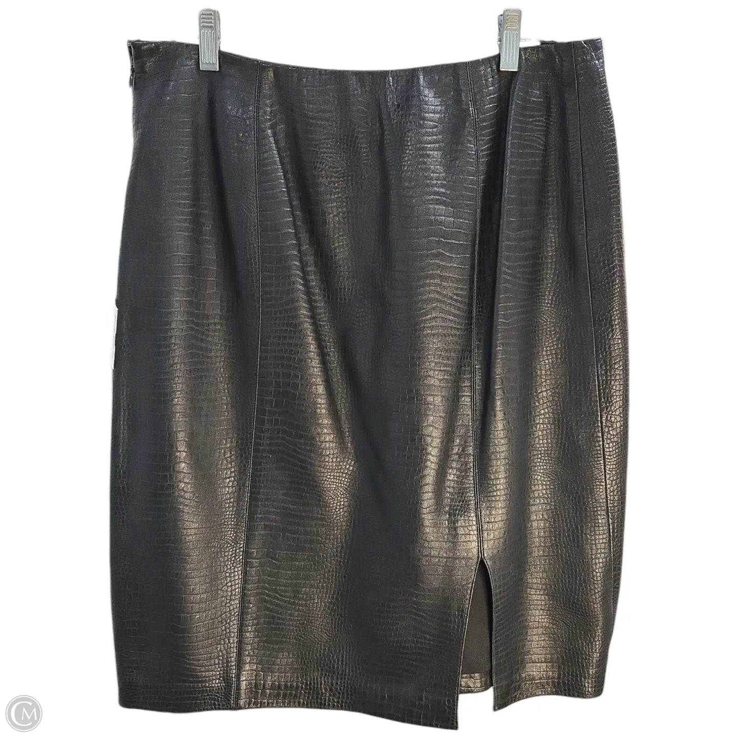 Skirt Midi By Linda Allard In Black, Size: 12