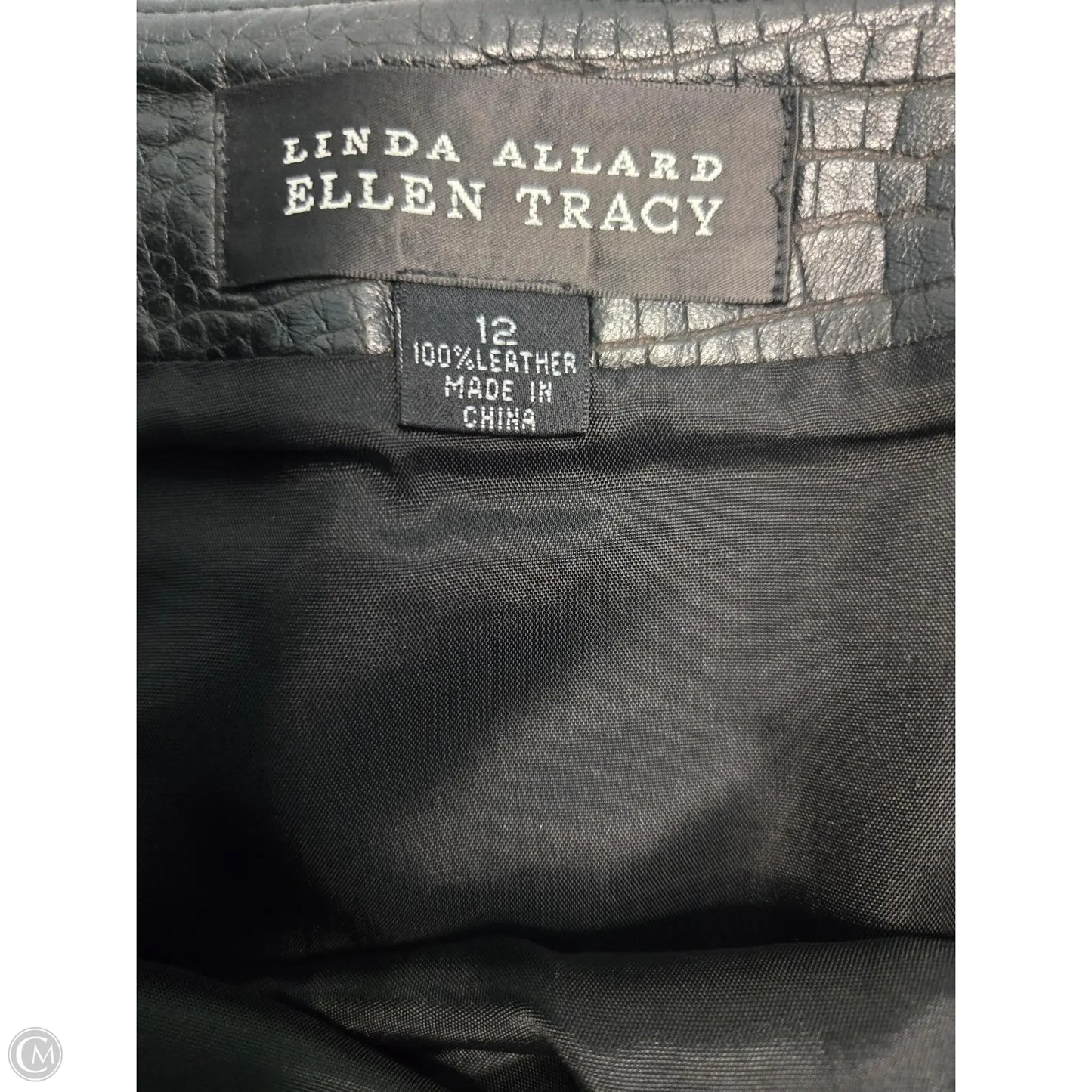 Skirt Midi By Linda Allard In Black, Size: 12