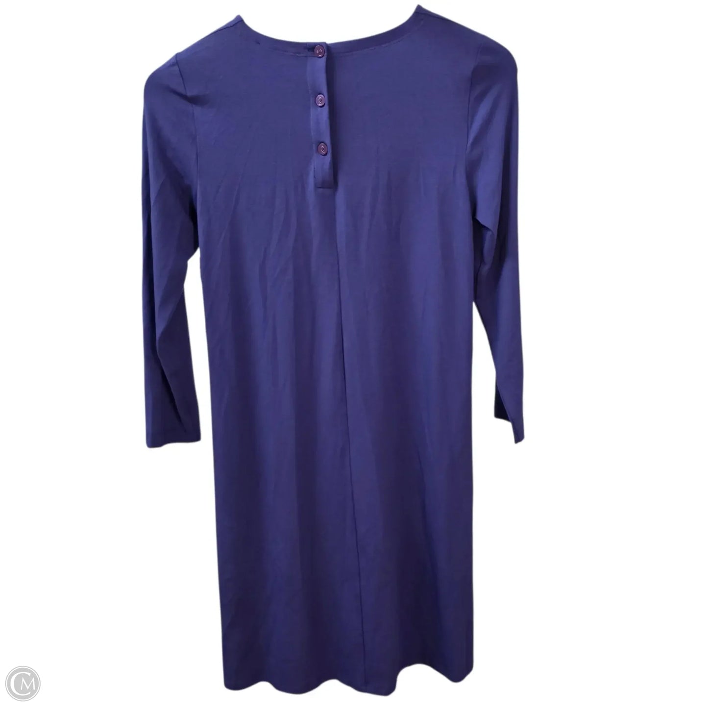 Dress Casual Midi By Eileen Fisher In Purple, Size: Sp