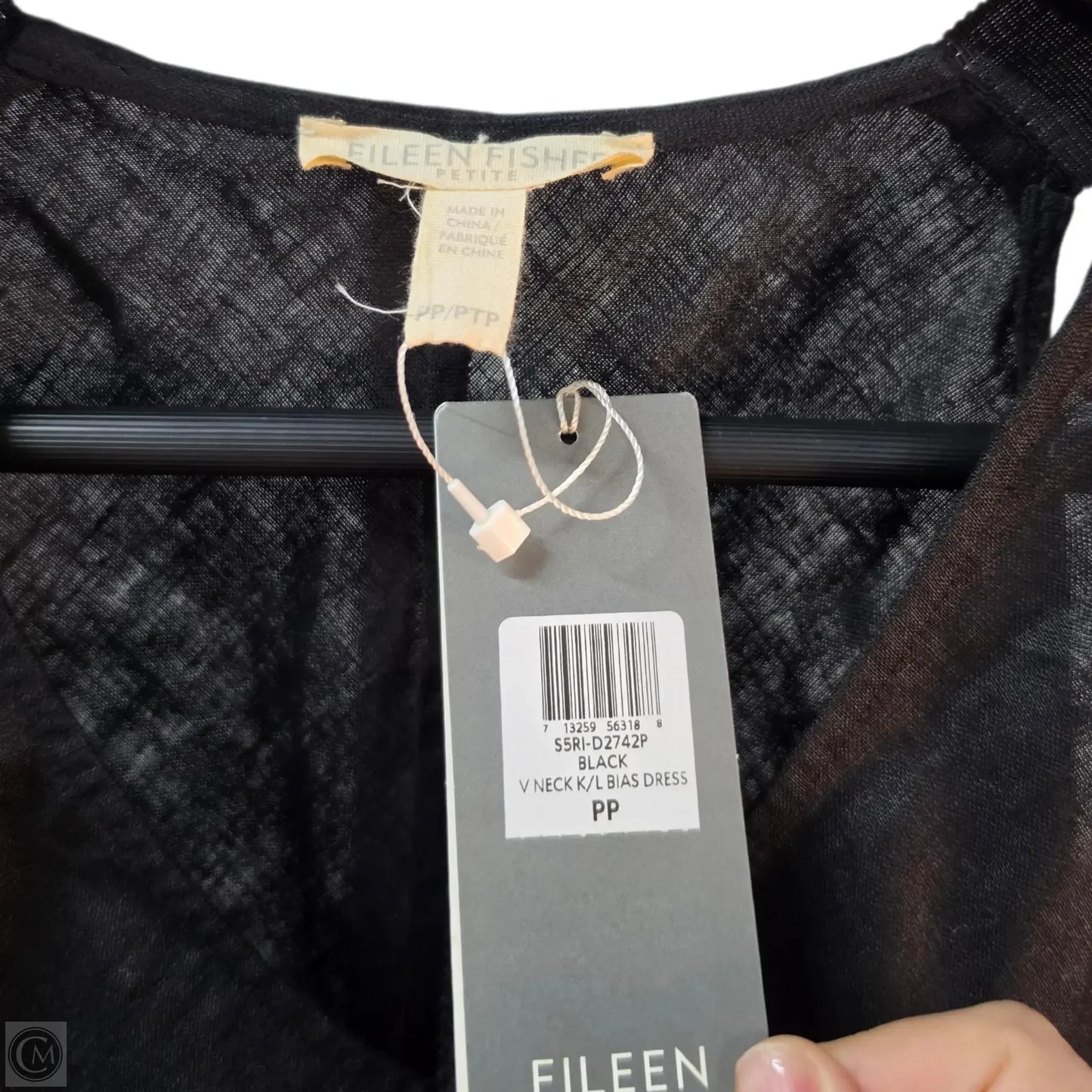 Dress Casual Short By Eileen Fisher In Black, Size: Sp