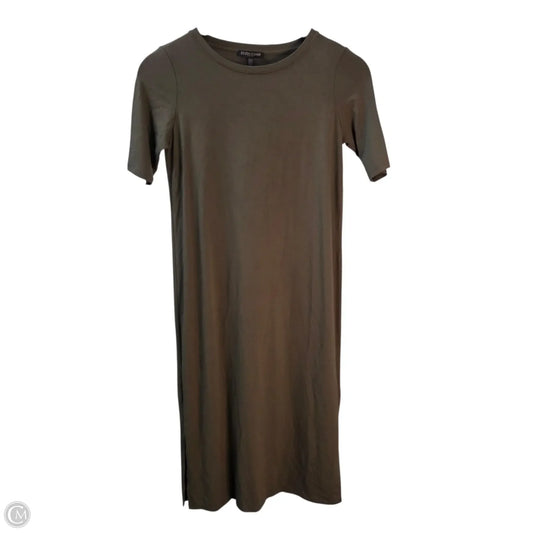 Dress Casual Midi By Eileen Fisher In Green, Size: Sp