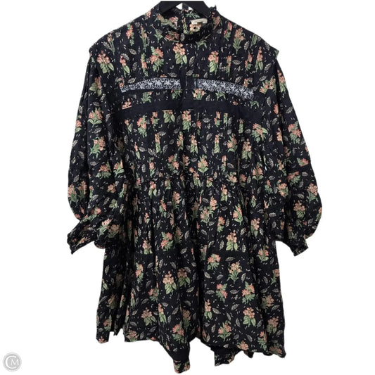 Dress Casual Midi By Pilcro In Floral Print, Size: M