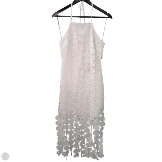 Dress Casual Midi By Main Strip In White, Size: S