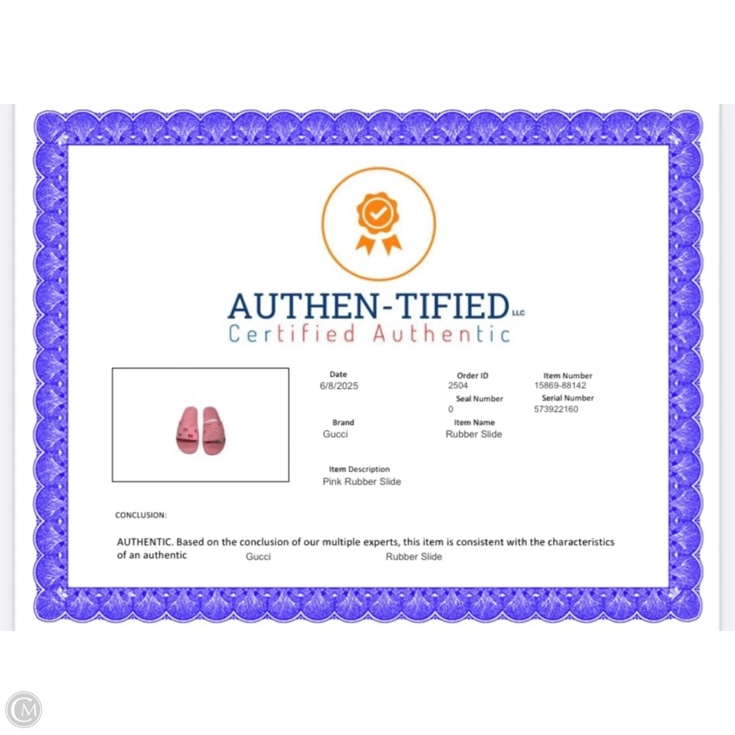 Sandals Luxury Designer By Gucci In Pink, Size: 7