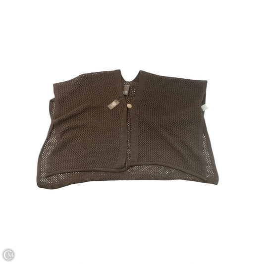 Sweater Cardigan By Vince Camuto In Taupe, Size: Osfm