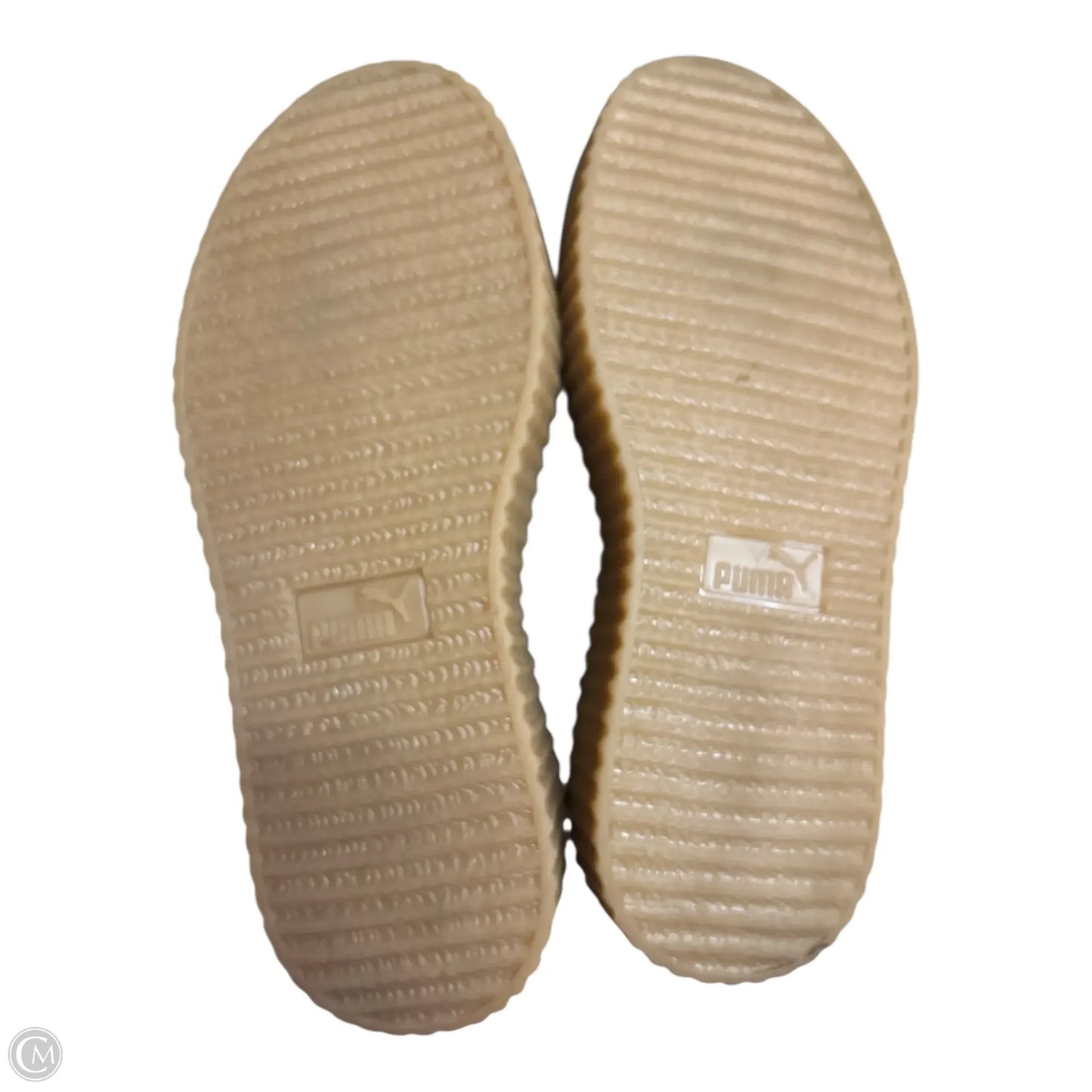 Shoes Sneakers By Puma In Green, Size: 6.5