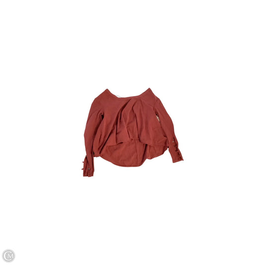 Top Long Sleeve By We The Free In Red, Size: S