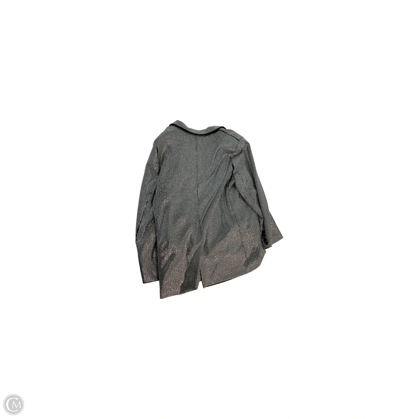 Blazer By Akira In Silver, Size: 1x