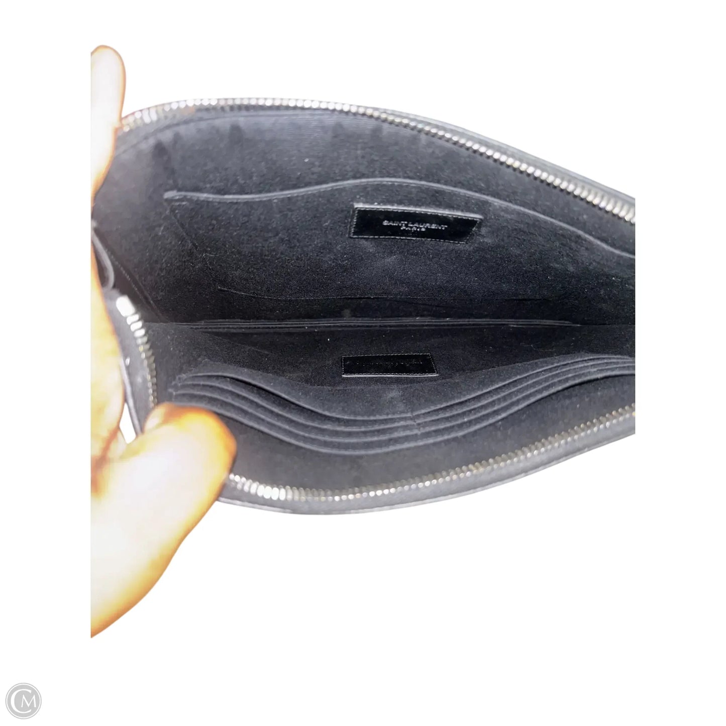 Clutch Luxury Designer By Yves Saint Laurent, Size: Large