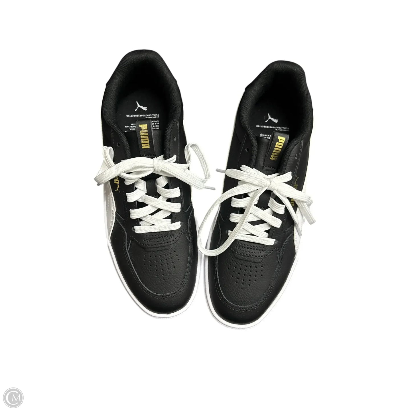 Shoes Sneakers By Puma In Black & White, Size: 8.5