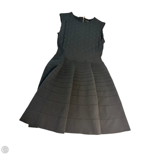Dress Casual Midi By Ted Baker In Black, Size: 4