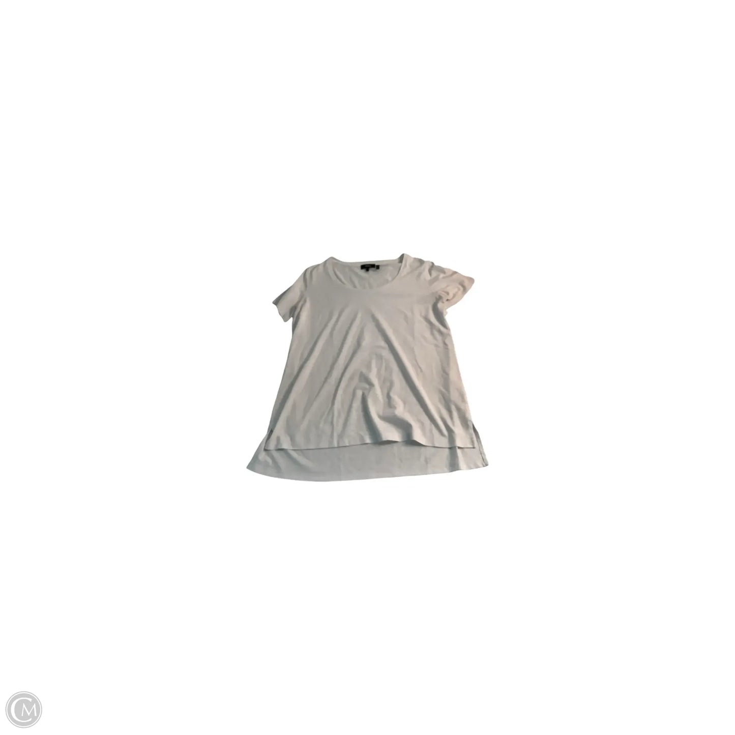 Top Short Sleeve Basic By Theory In White, Size: L
