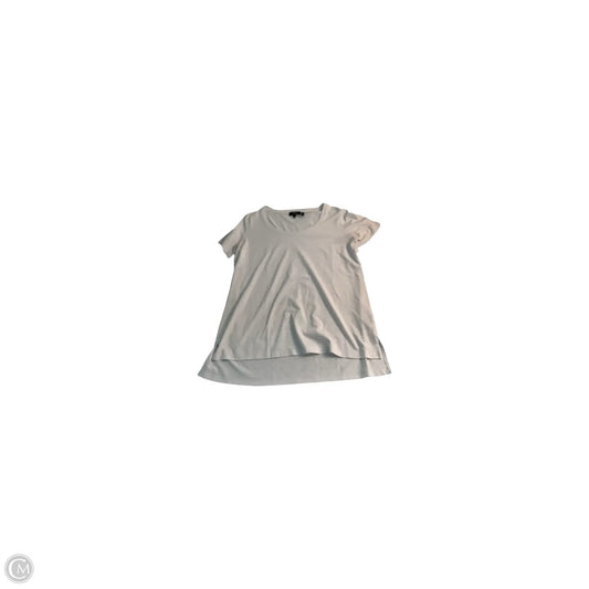 Top Short Sleeve Basic By Theory In White, Size: L