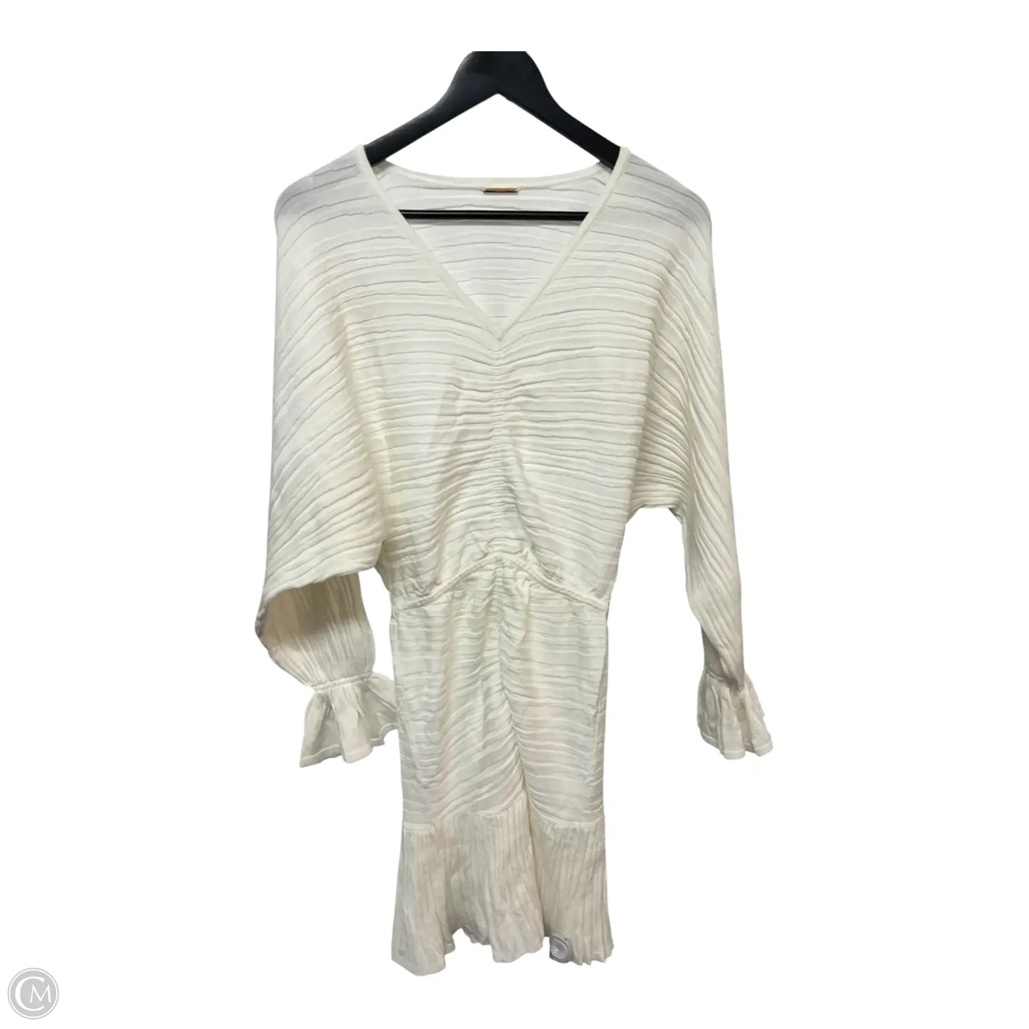 Dress Casual Midi By Clothes Mentor In White, Size: Xs