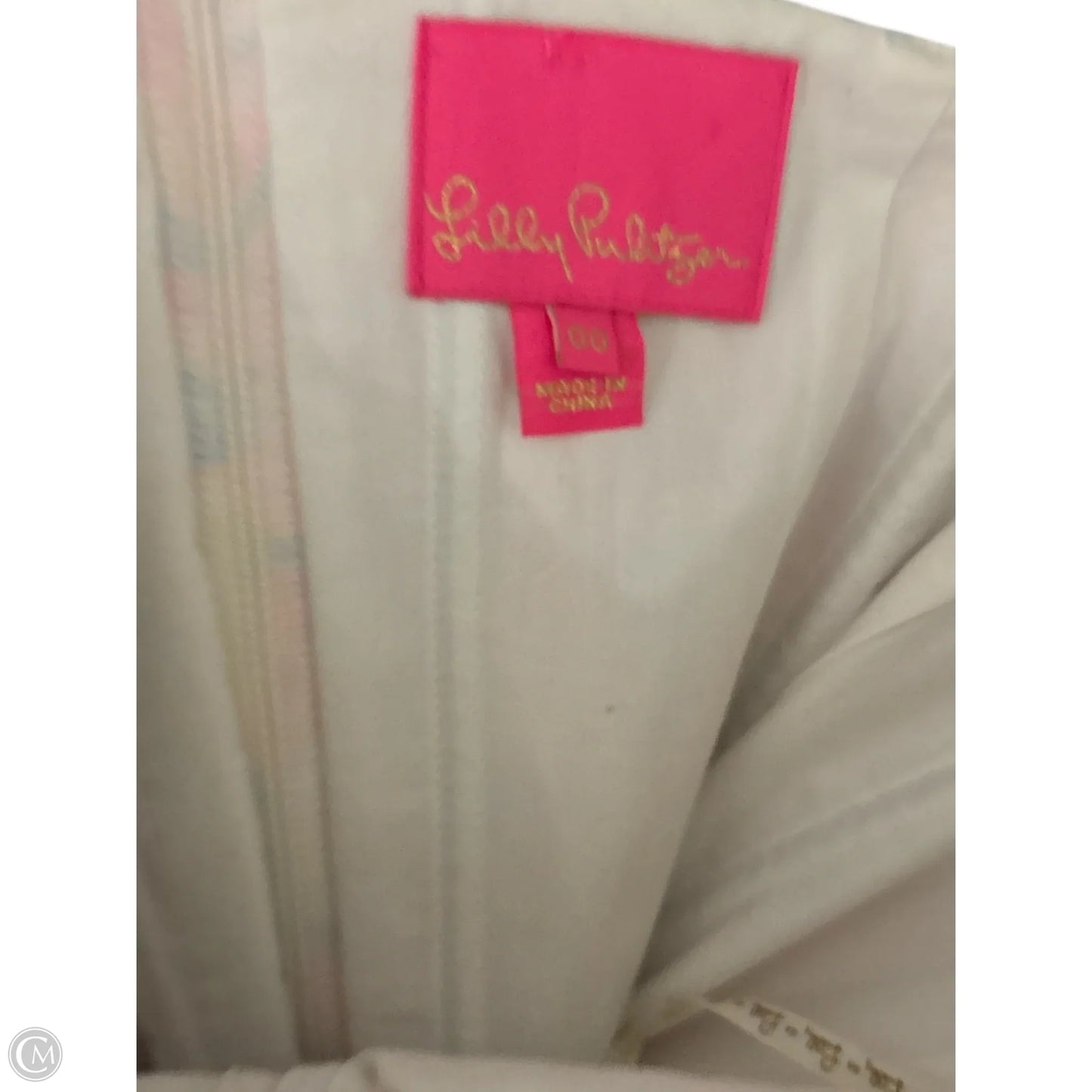 Dress Designer By Lilly Pulitzer In Blue & Pink, Size: 0p