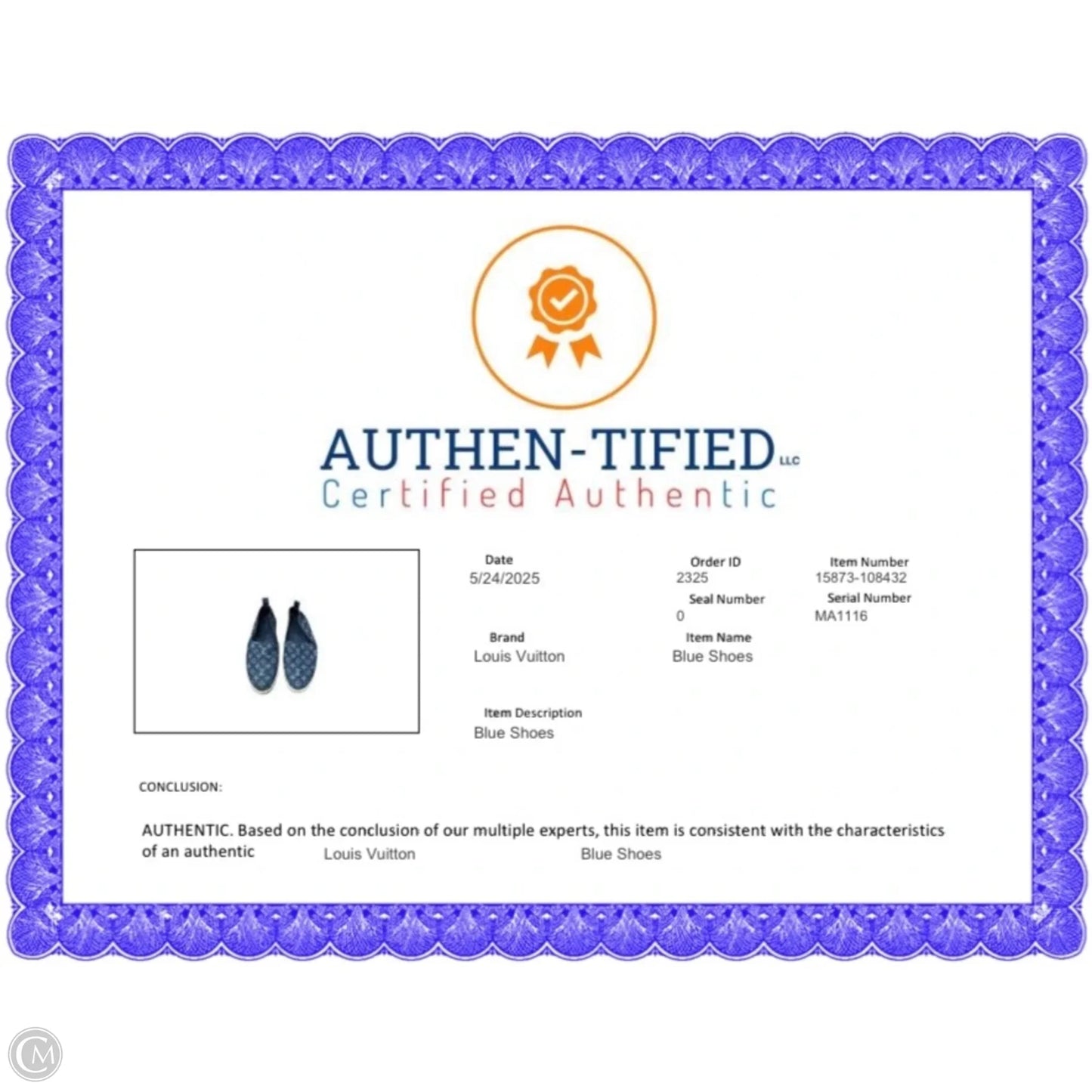 Shoes Luxury Designer By Louis Vuitton In Blue