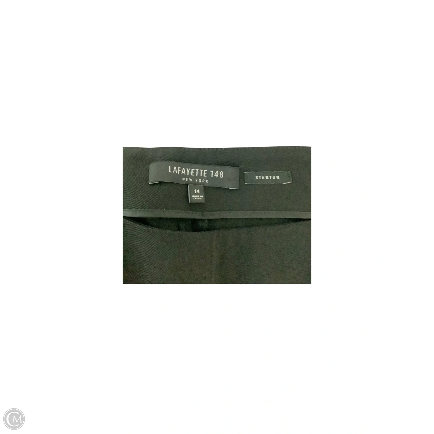 Pants Designer By Lafayette 148 In Black, Size: 14