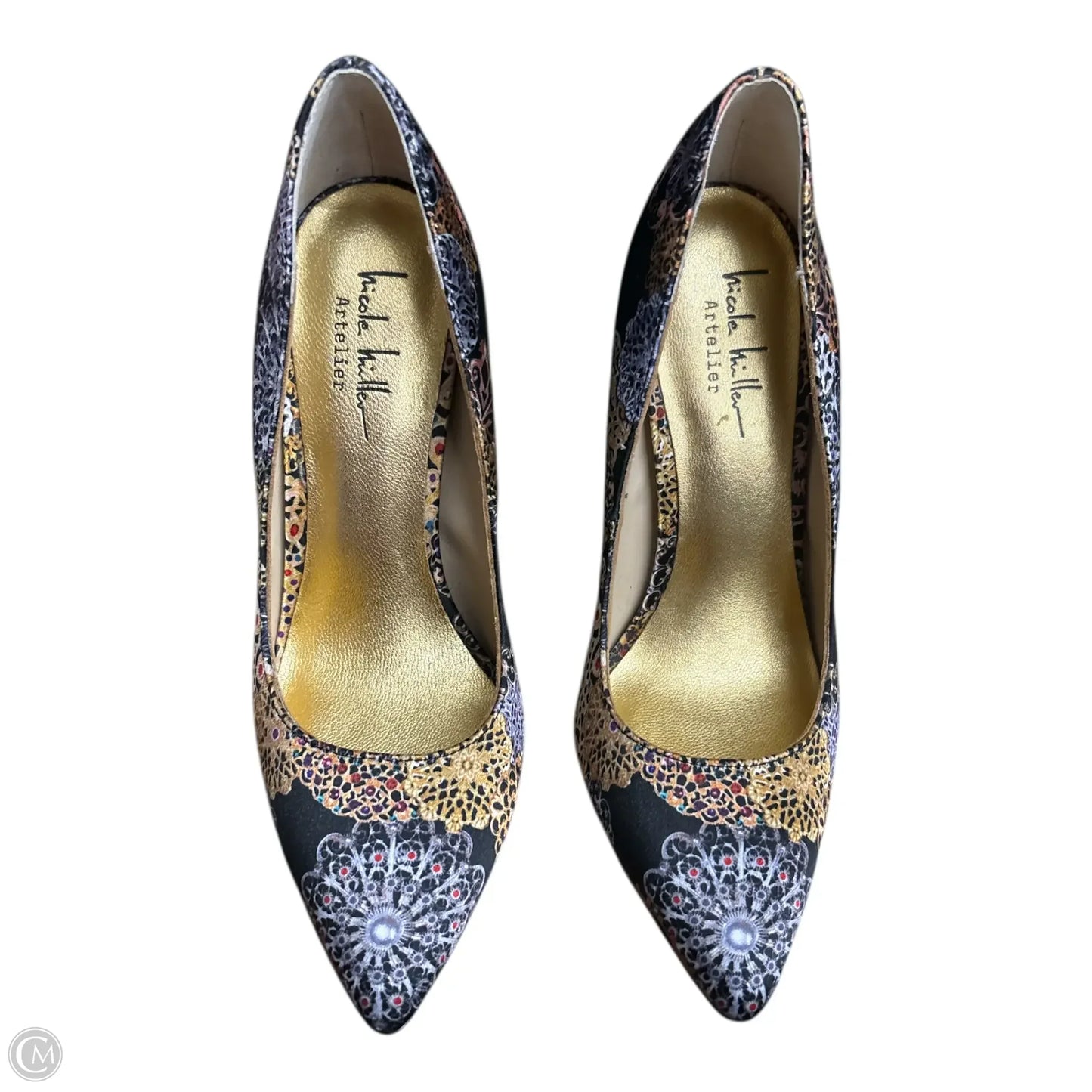 Shoes Heels Stiletto By Nicole Miller In Multi-colored, Size: 6