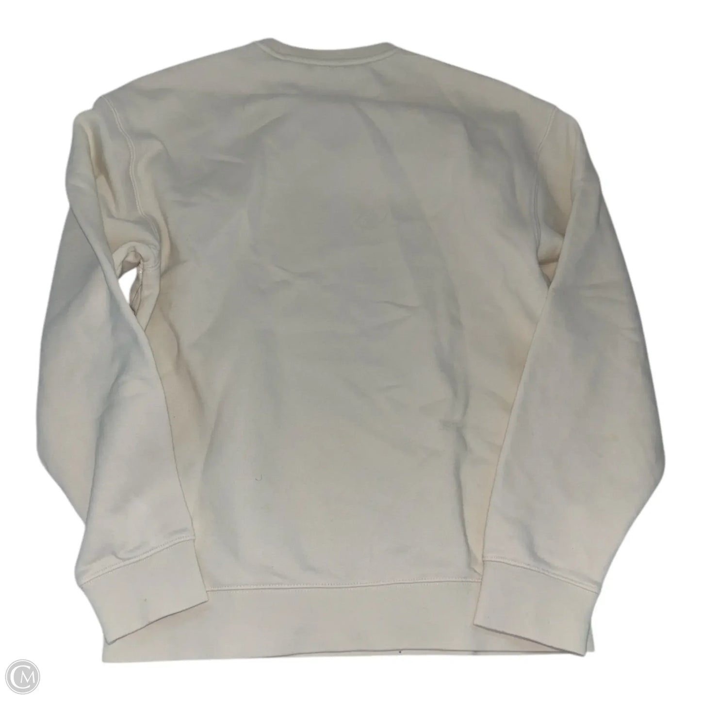 Sweatshirt Crewneck By Levis In Cream & Green, Size: Xs