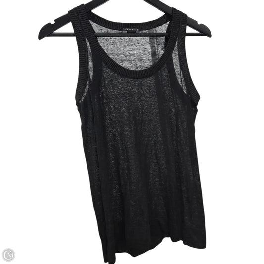 Top Sleeveless Basic By Theory In Black, Size: S