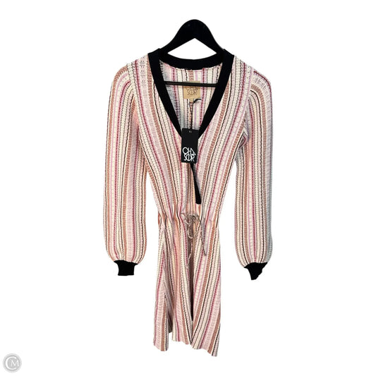 Dress Casual Midi By Chaser In Striped Pattern, Size: S