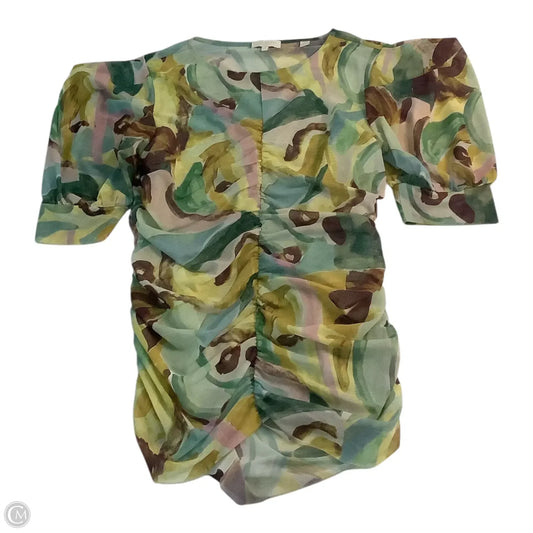 Top Short Sleeve By Ted Baker In Multi-colored, Size: M
