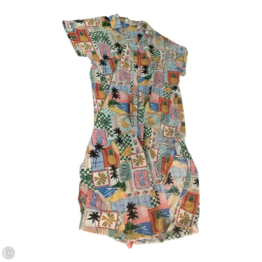 Dress Casual Maxi By Skies Are Blue In Tropical Print, Size: Xl