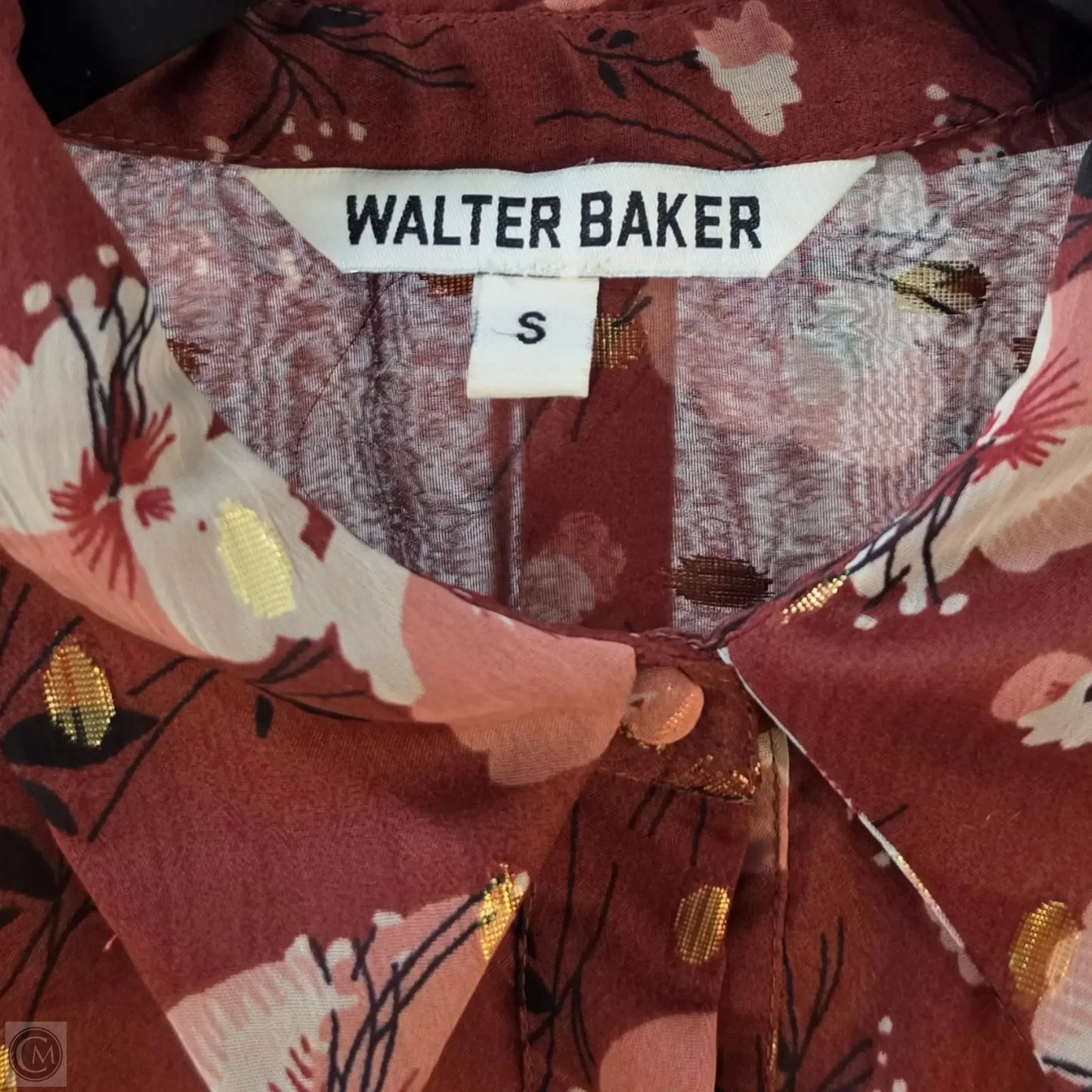 Dress Casual Midi By Walter Baker In Floral Print, Size: S