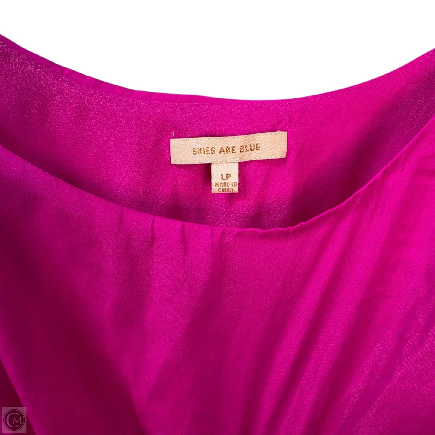 Dress Party Midi By Skies Are Blue In Pink, Size: Lp