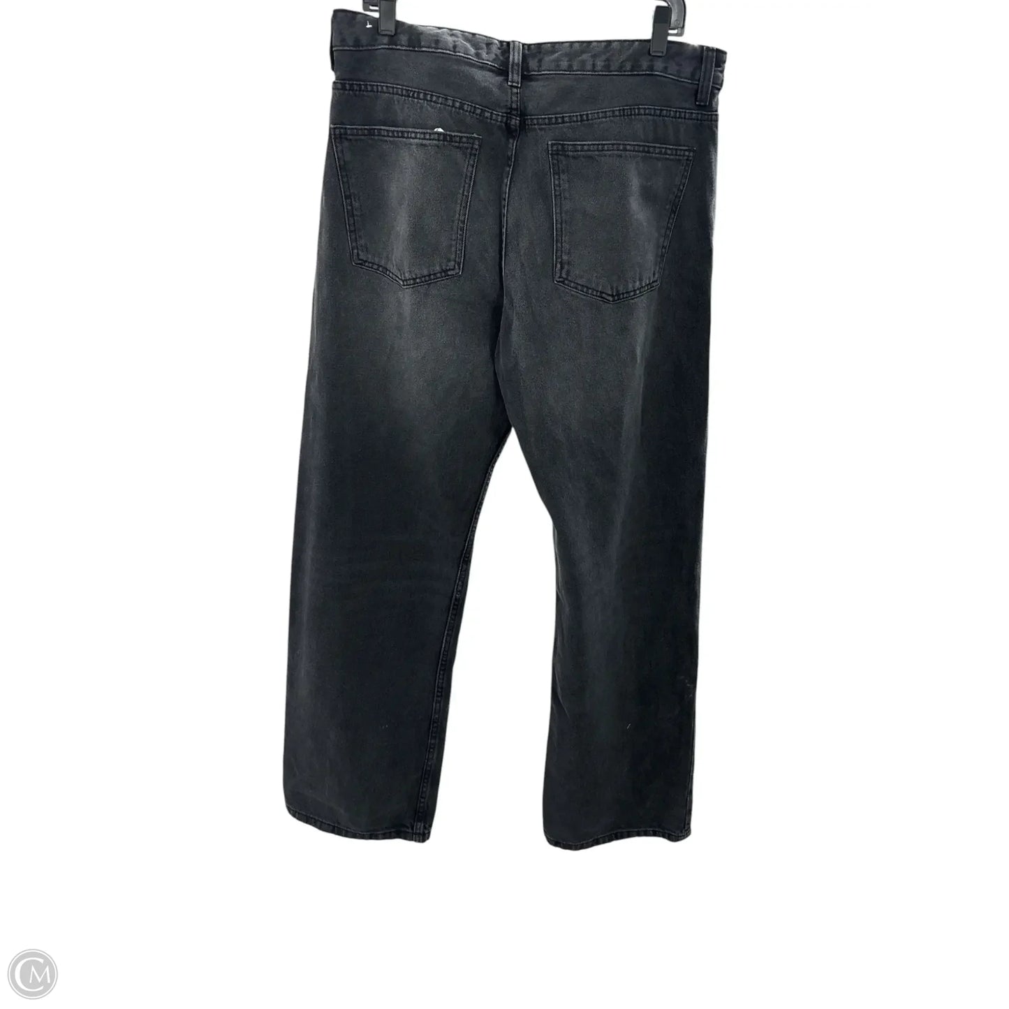 Jeans Wide Leg By Mng In Grey, Size: 12