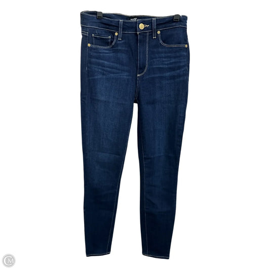 Jeans Skinny By Paige In Blue Denim, Size: 8