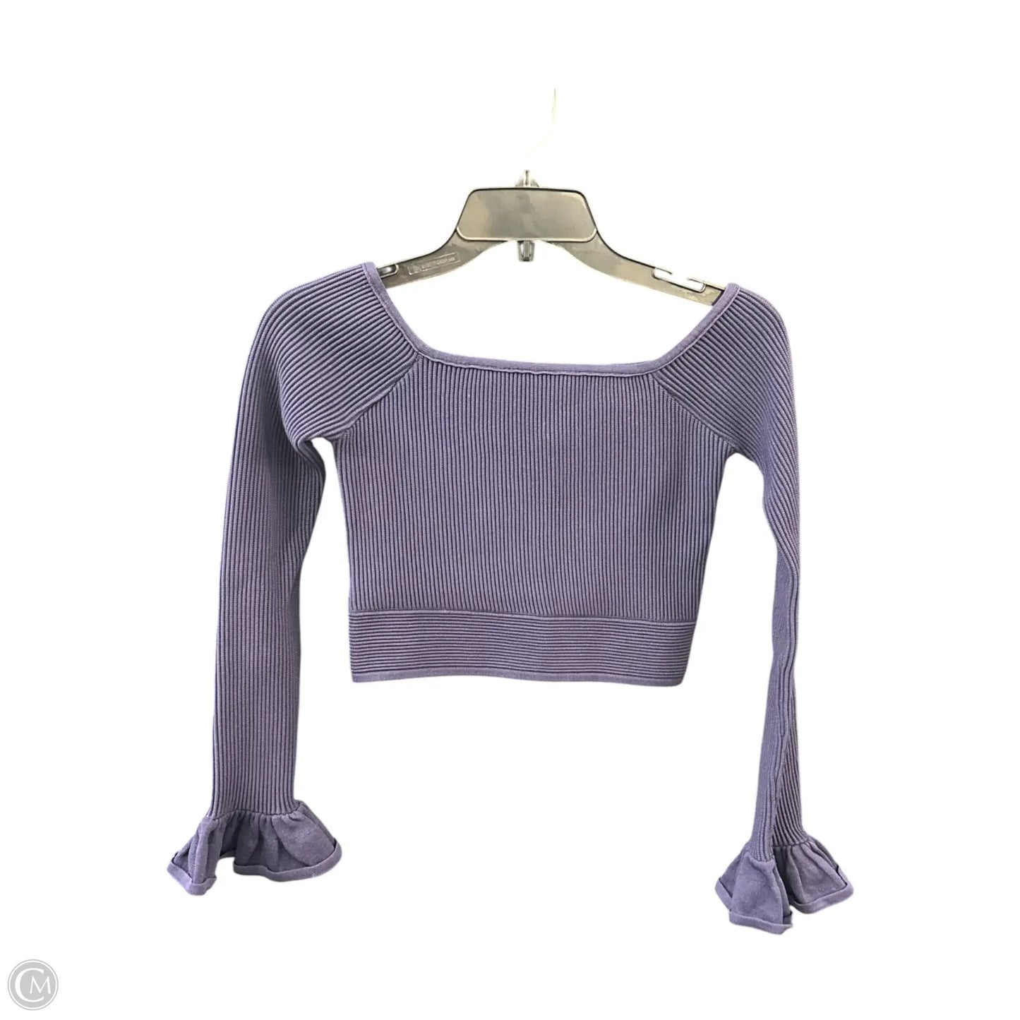 Top Long Sleeve By Gianni Bini In Navy, Size: Xs