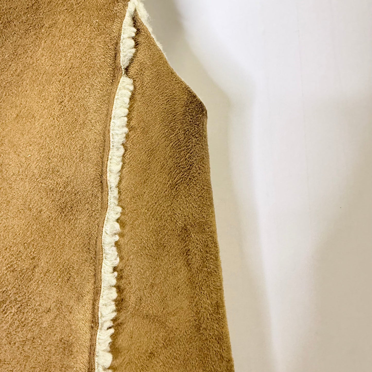 Vest Faux Fur & Sherpa By Cmc In Brown, Size: S