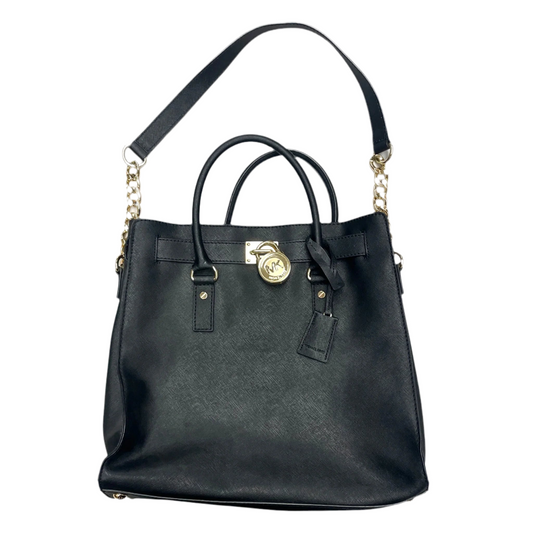 Handbag Leather By Michael By Michael Kors, Size: Large