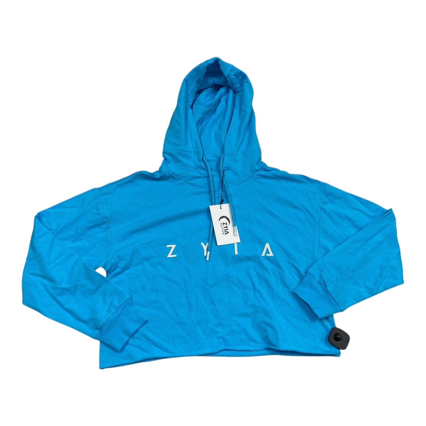 Athletic Sweatshirt Hoodie By Zyia In Blue, Size:S