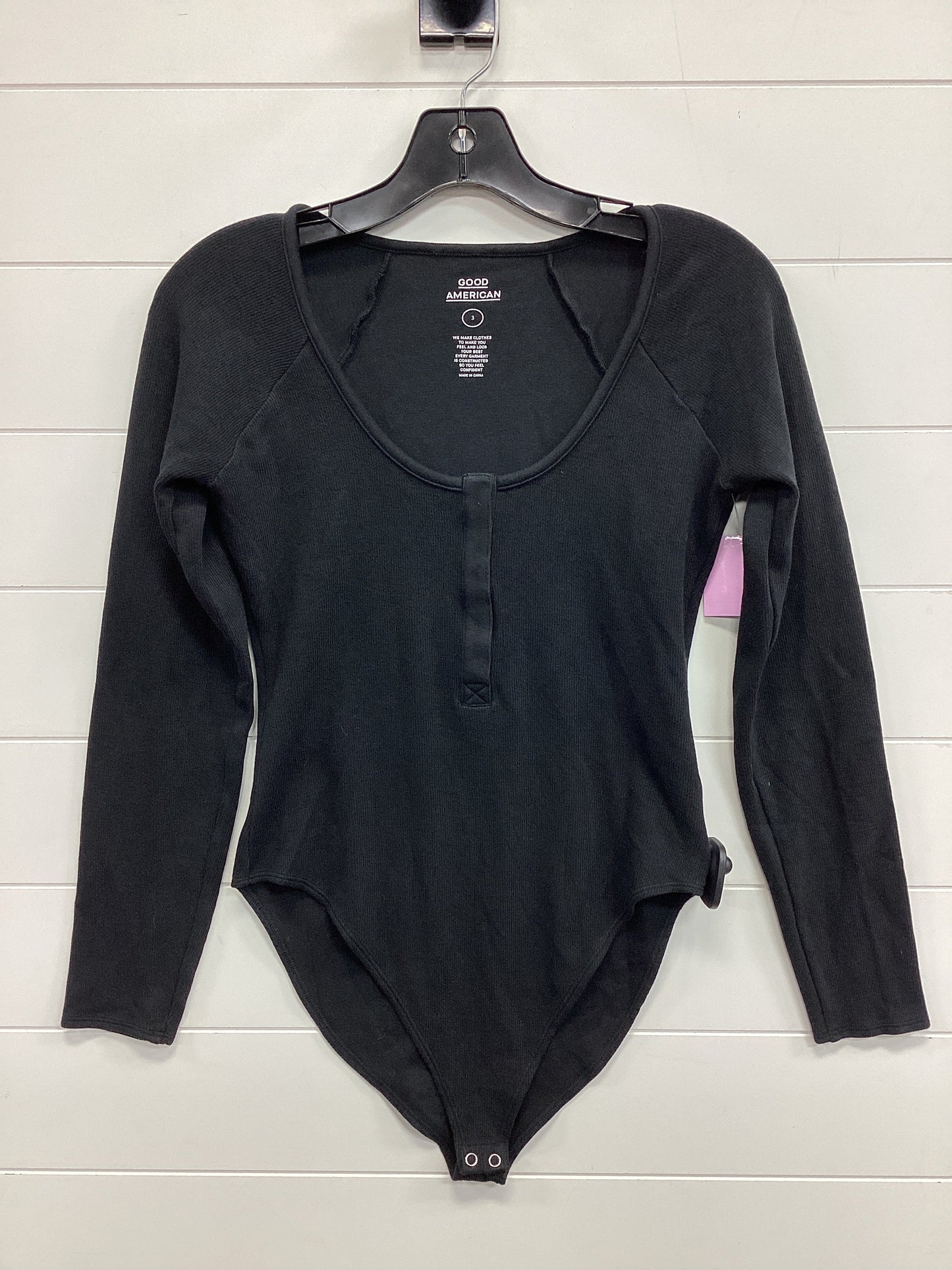 Bodysuit By Good American In Black, Size:S