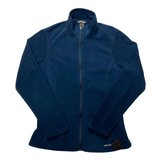 Sweatshirt Collar By Eddie Bauer In Blue, Size:M
